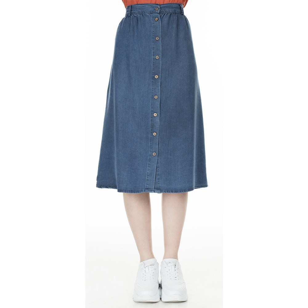 Fashion Friends Kadın Etek 20Y1242B1 Mavi / Blue