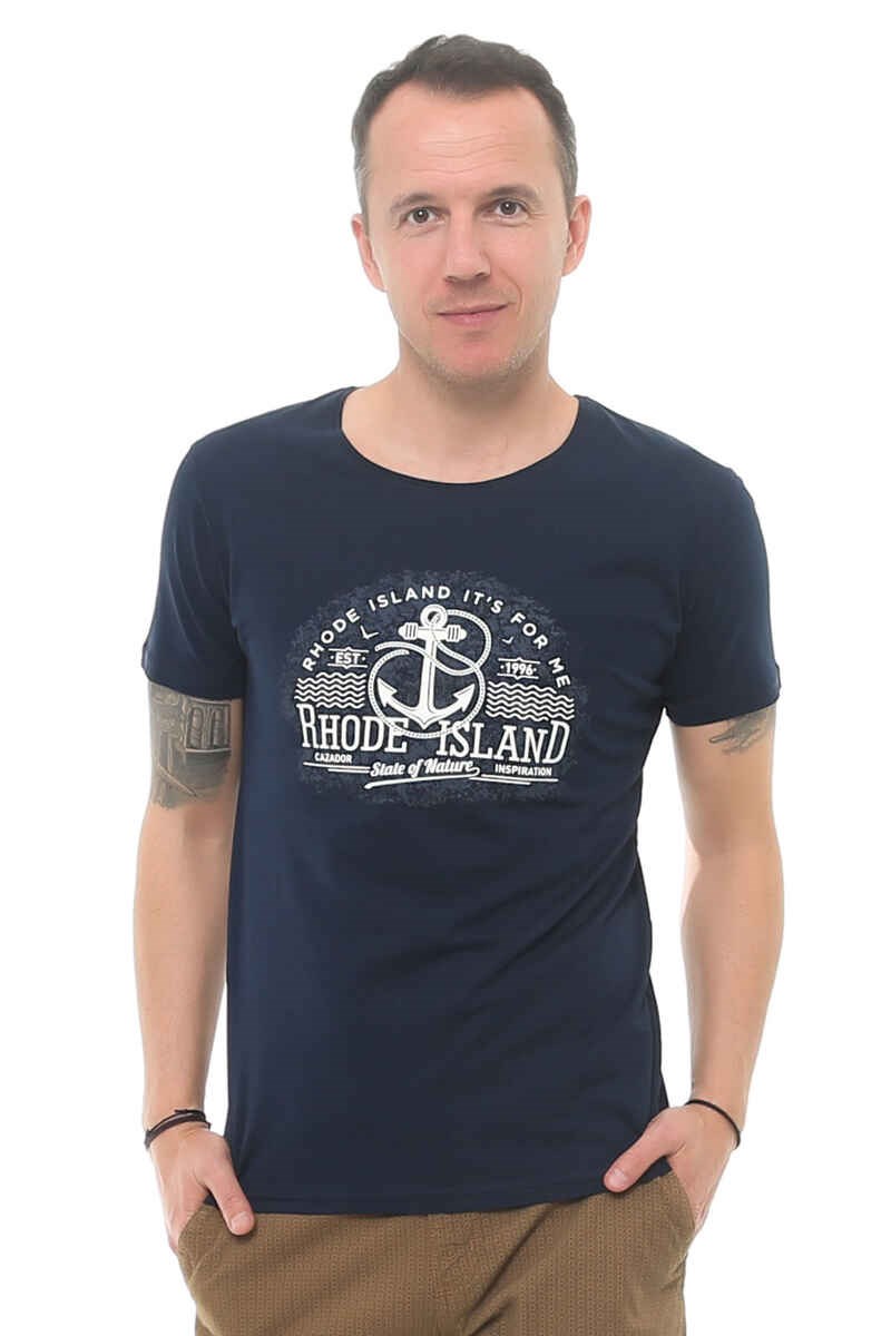 Cazador Erkek T-Shirt 20YCEEO04174 Lacı
