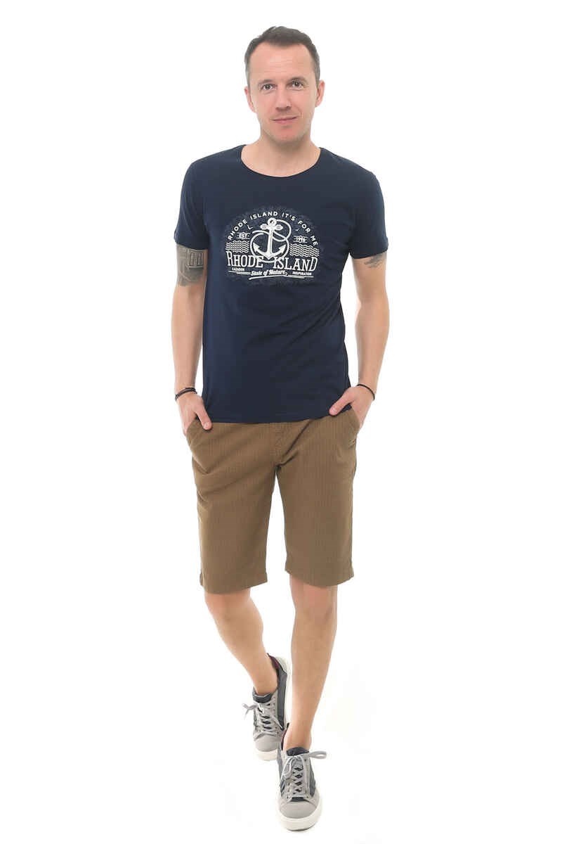 Cazador Erkek T-Shirt 20YCEEO04174 Lacı