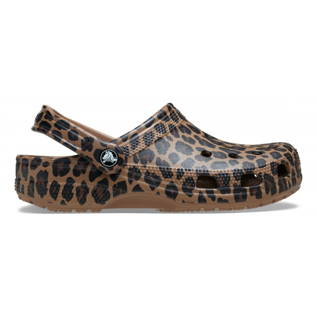 Crocs Unisex Terlik 211800 Sepia/Leopard