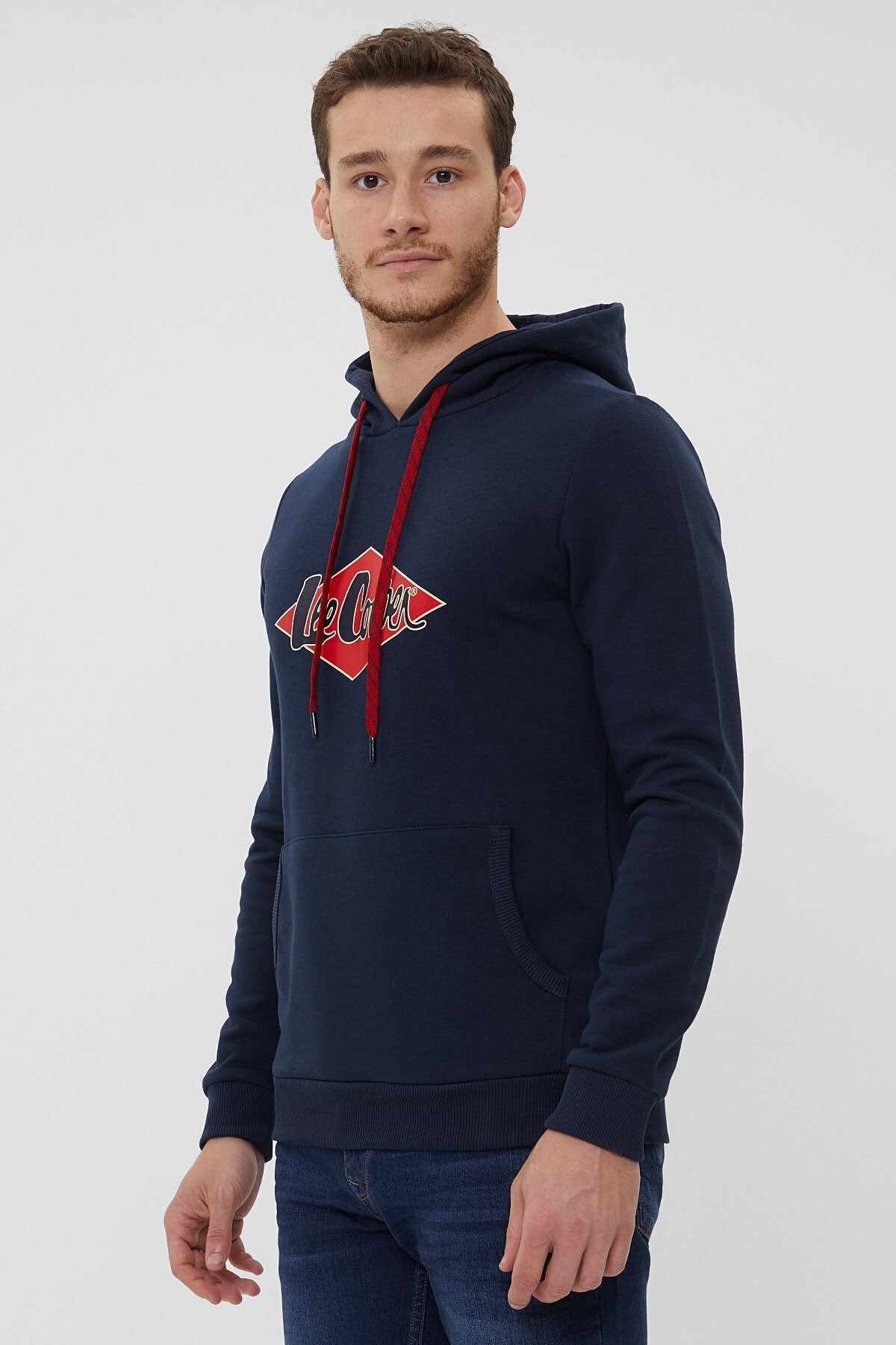 Lee Cooper Erkek S-Shirt 211 LCM 241025 Lacivert