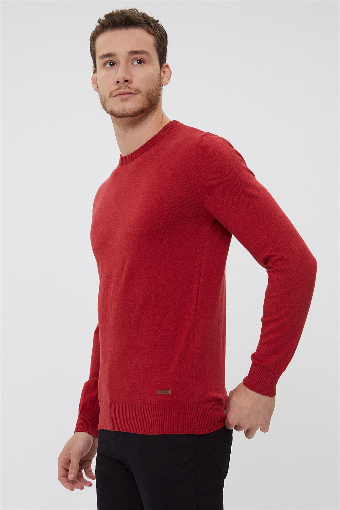 Lee Cooper Erkek Kazak 211 LCM 241065 Kırmızı