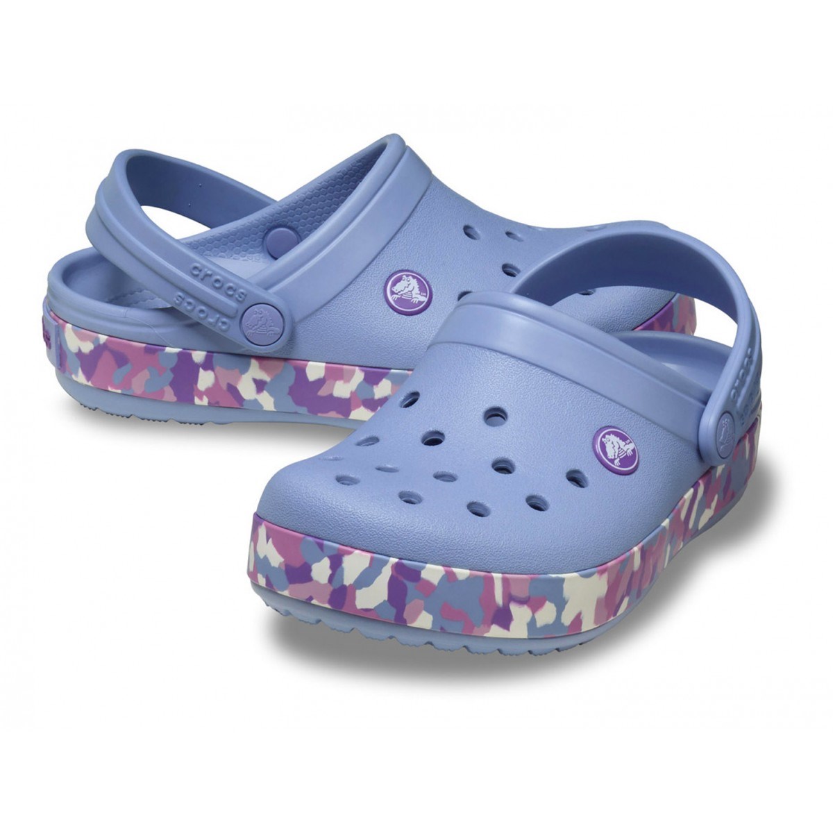 Crocs Unisex Çocuk Terlik 212523 Blue Haze/Multi