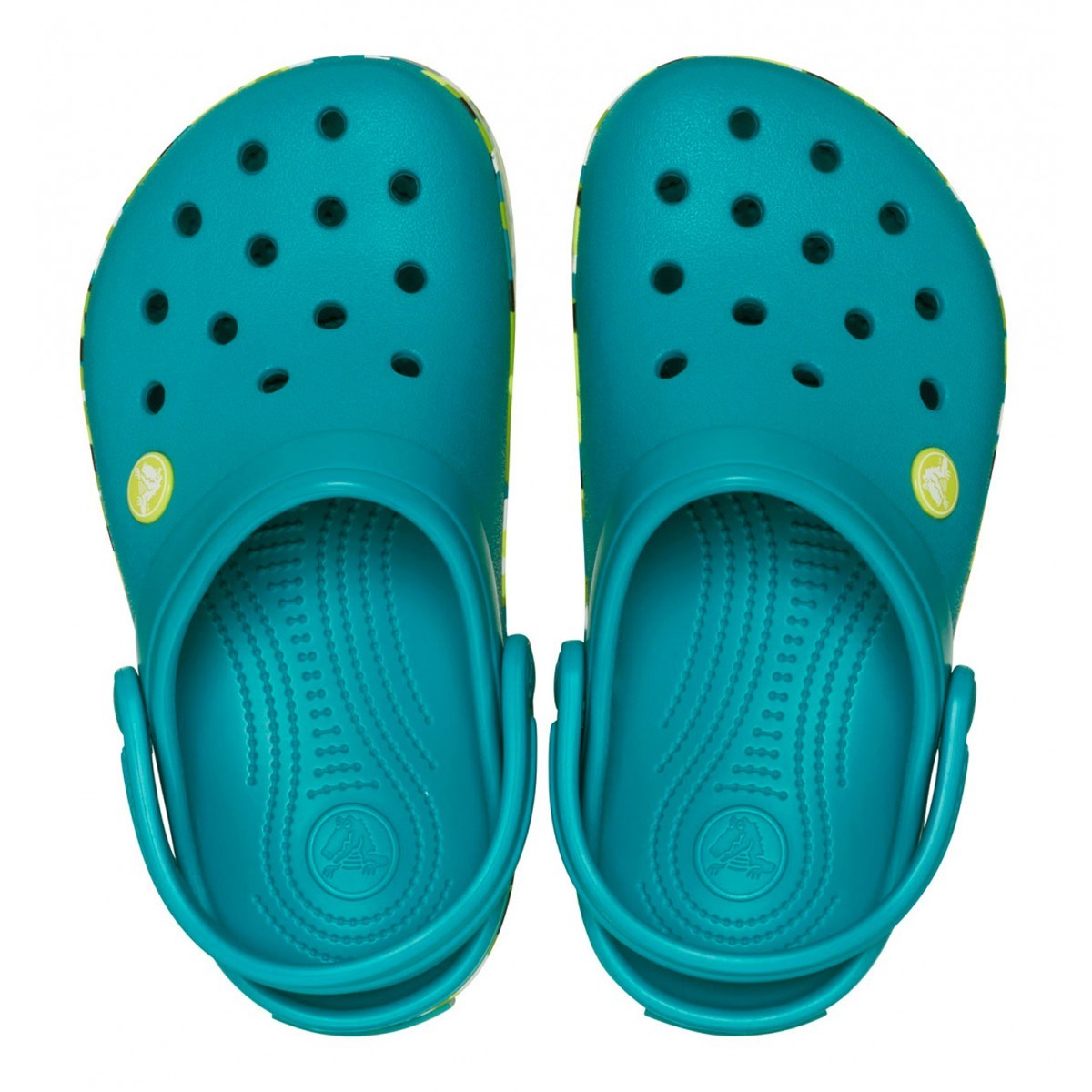 Crocs Unisex Çocuk Terlik 212523 Turbo Teal/Multi