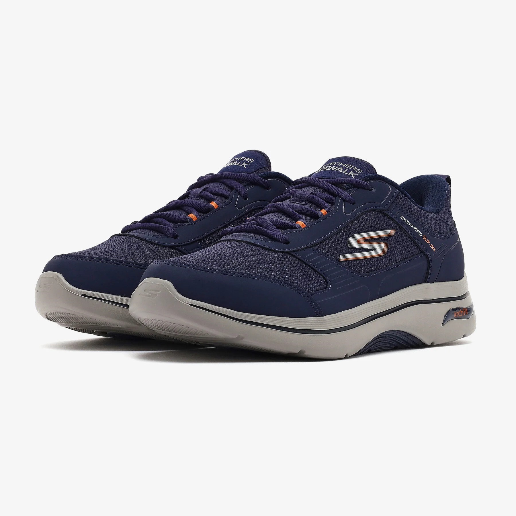 Skechers Erkek Ayakkabı 216650 Lacivert/Turuncu