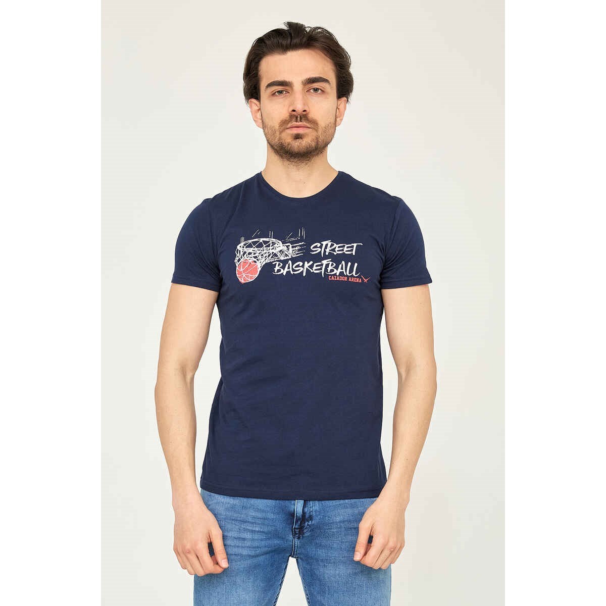 Cazador Erkek T-Shirt 21YCEEO04026 Lacı