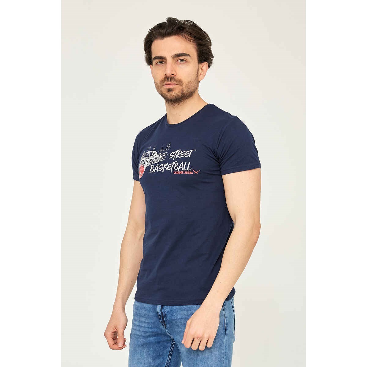 Cazador Erkek T-Shirt 21YCEEO04026 Lacı