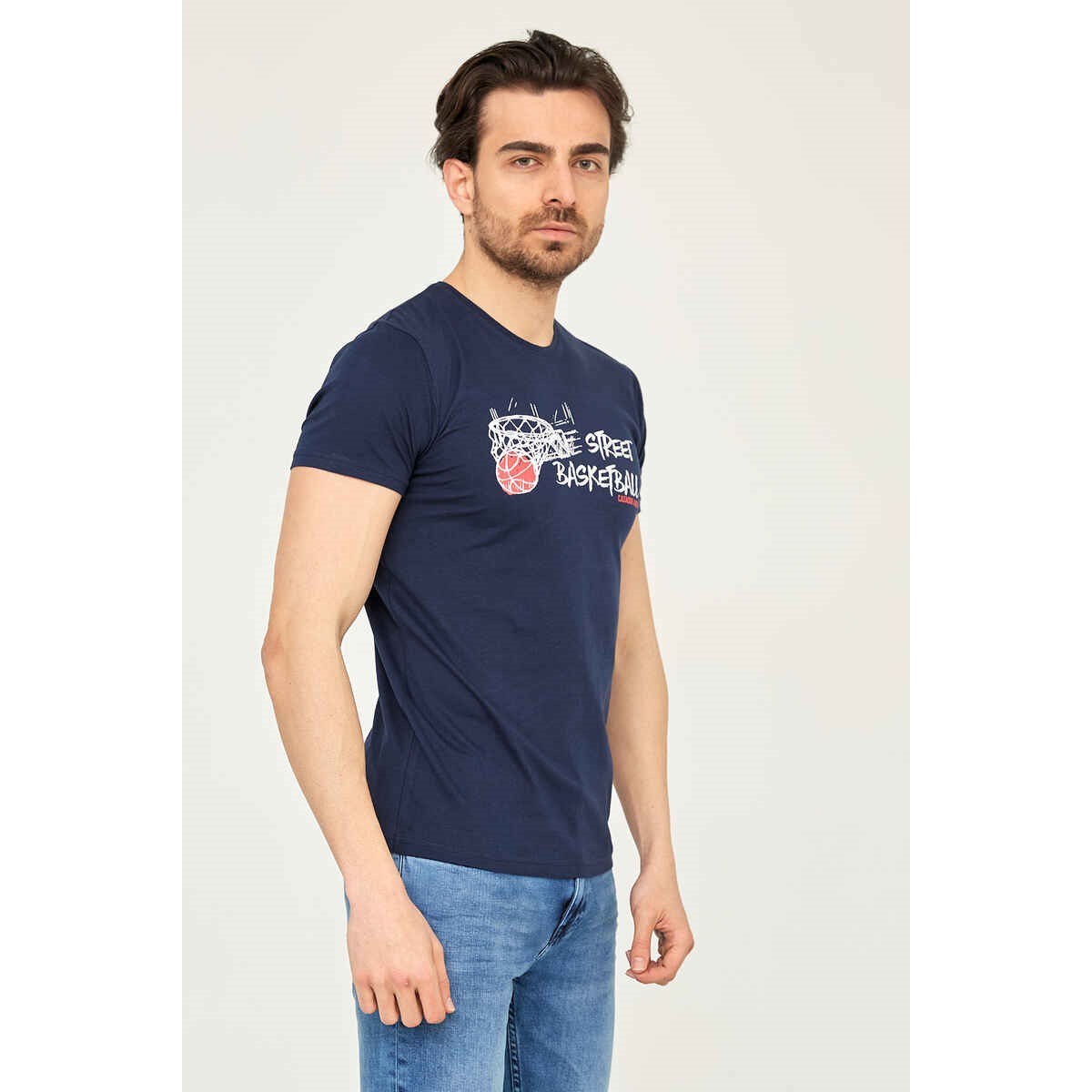 Cazador Erkek T-Shirt 21YCEEO04026 Lacı