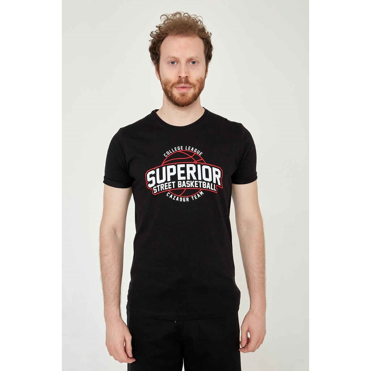 Cazador Erkek T-Shirt 21YCEEO04053 Sıyah
