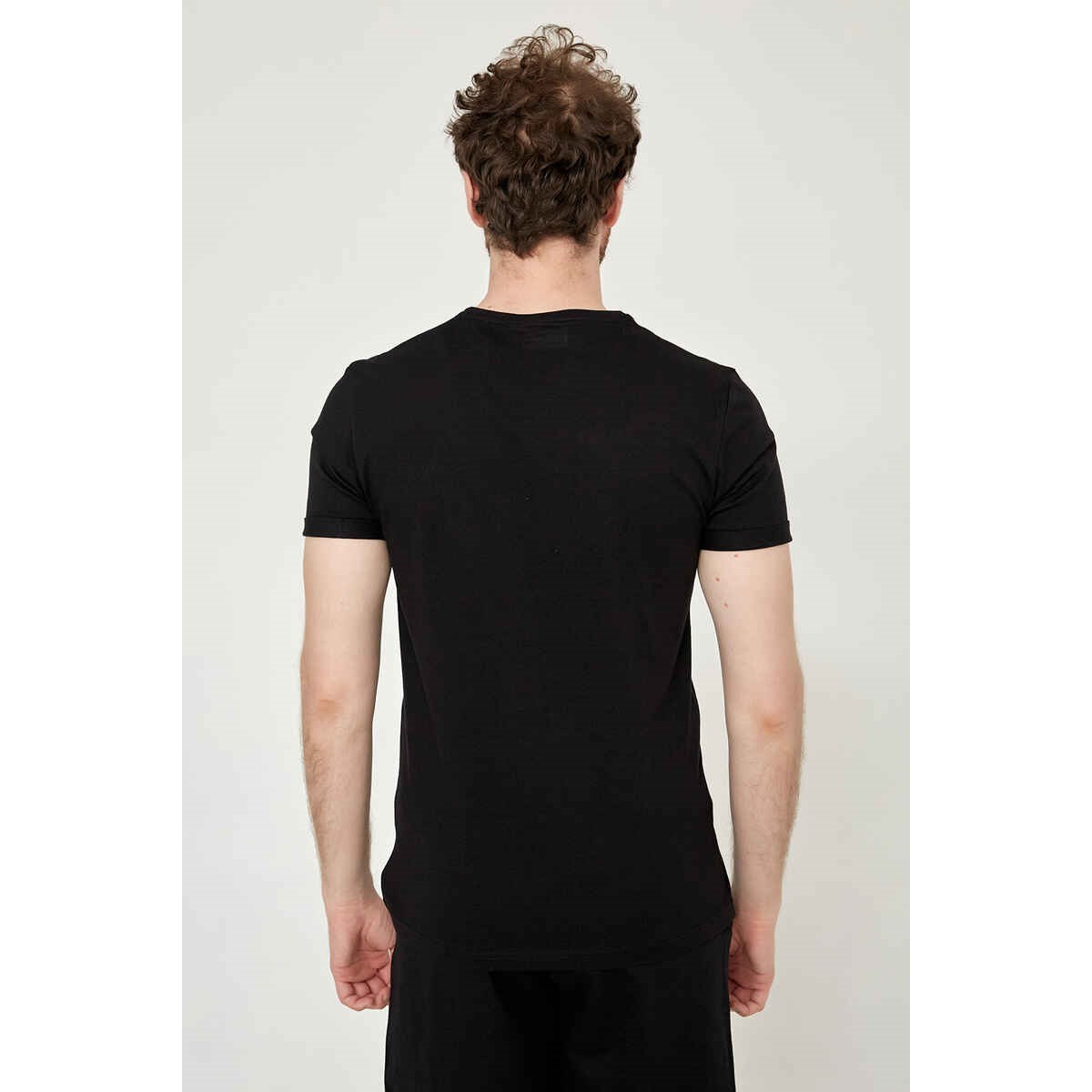 Cazador Erkek T-Shirt 21YCEEO04053 Sıyah