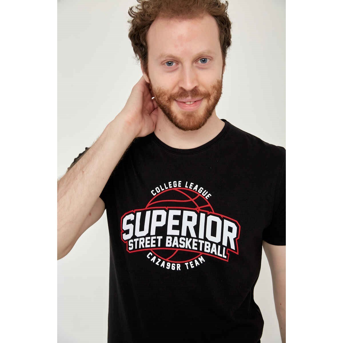 Cazador Erkek T-Shirt 21YCEEO04053 Sıyah