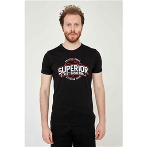 Cazador Erkek T-Shirt 21YCEEO04053 Sıyah