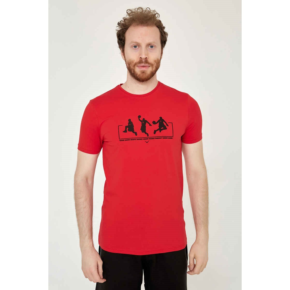 Cazador Erkek T-Shirt 21YCEEO04094 Kırmızı