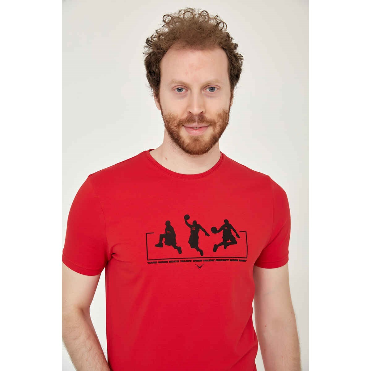 Cazador Erkek T-Shirt 21YCEEO04094 Kırmızı