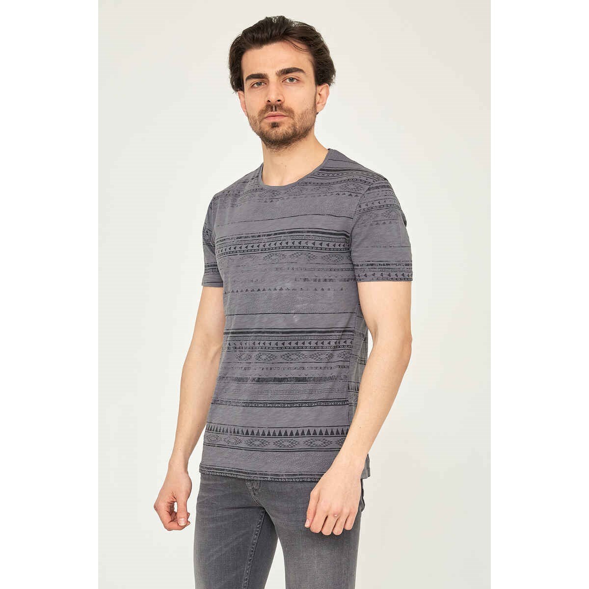 Cazador Erkek T-Shirt 21YCEEO04230 Antrasıt