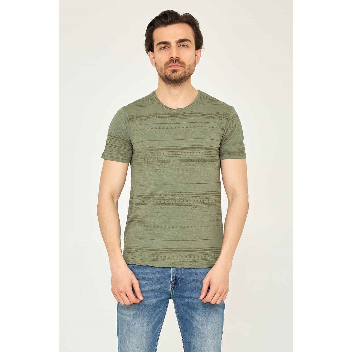Cazador Erkek T-Shirt 21YCEEO04230 Hakı