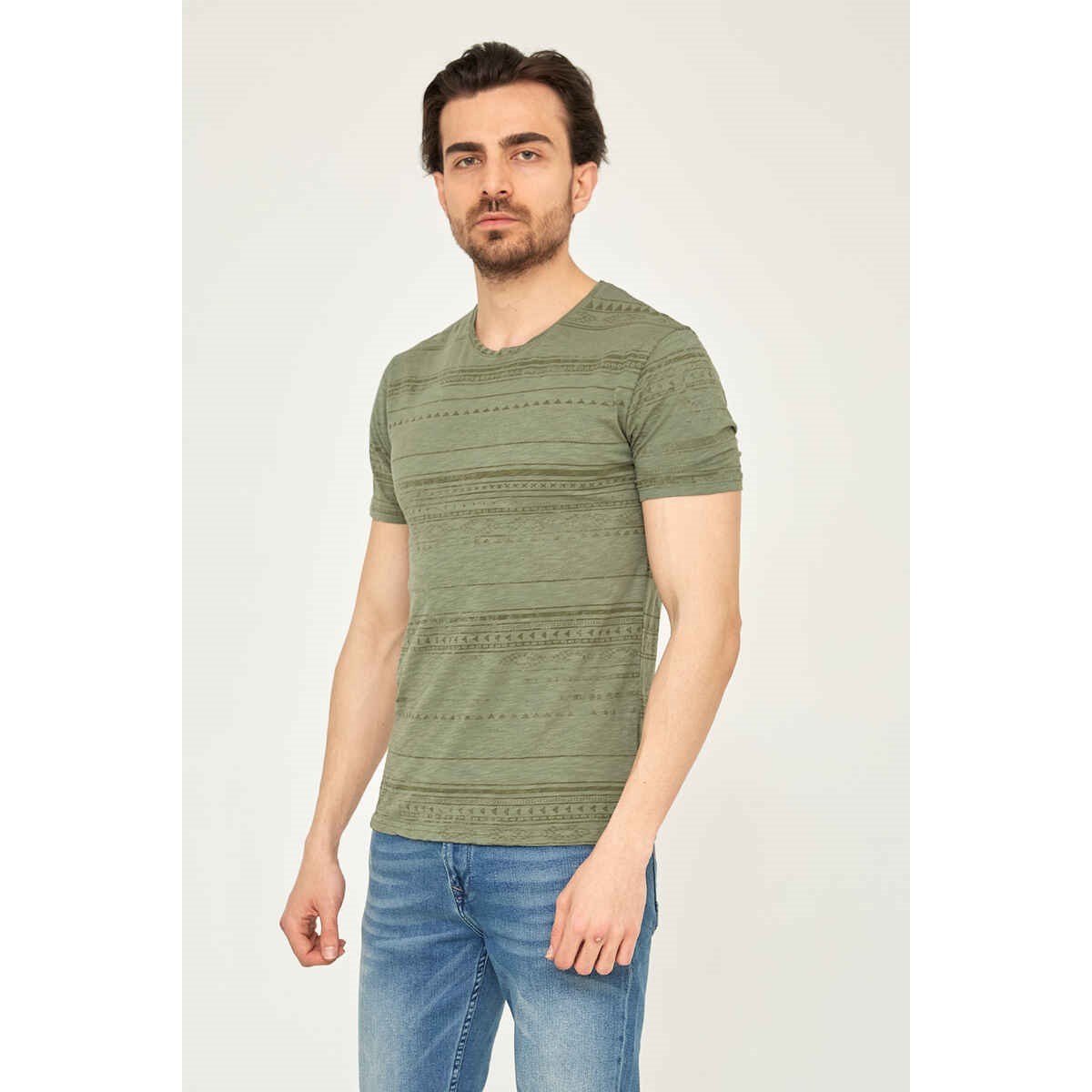 Cazador Erkek T-Shirt 21YCEEO04230 Hakı