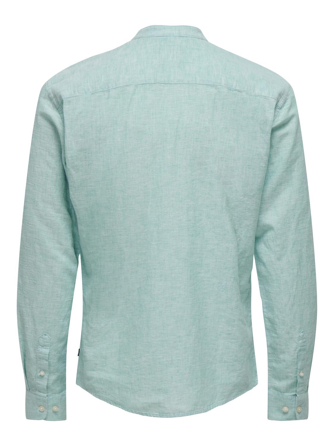 Only & Sons Erkek Gömlek 22019173 Blue Turquoise
