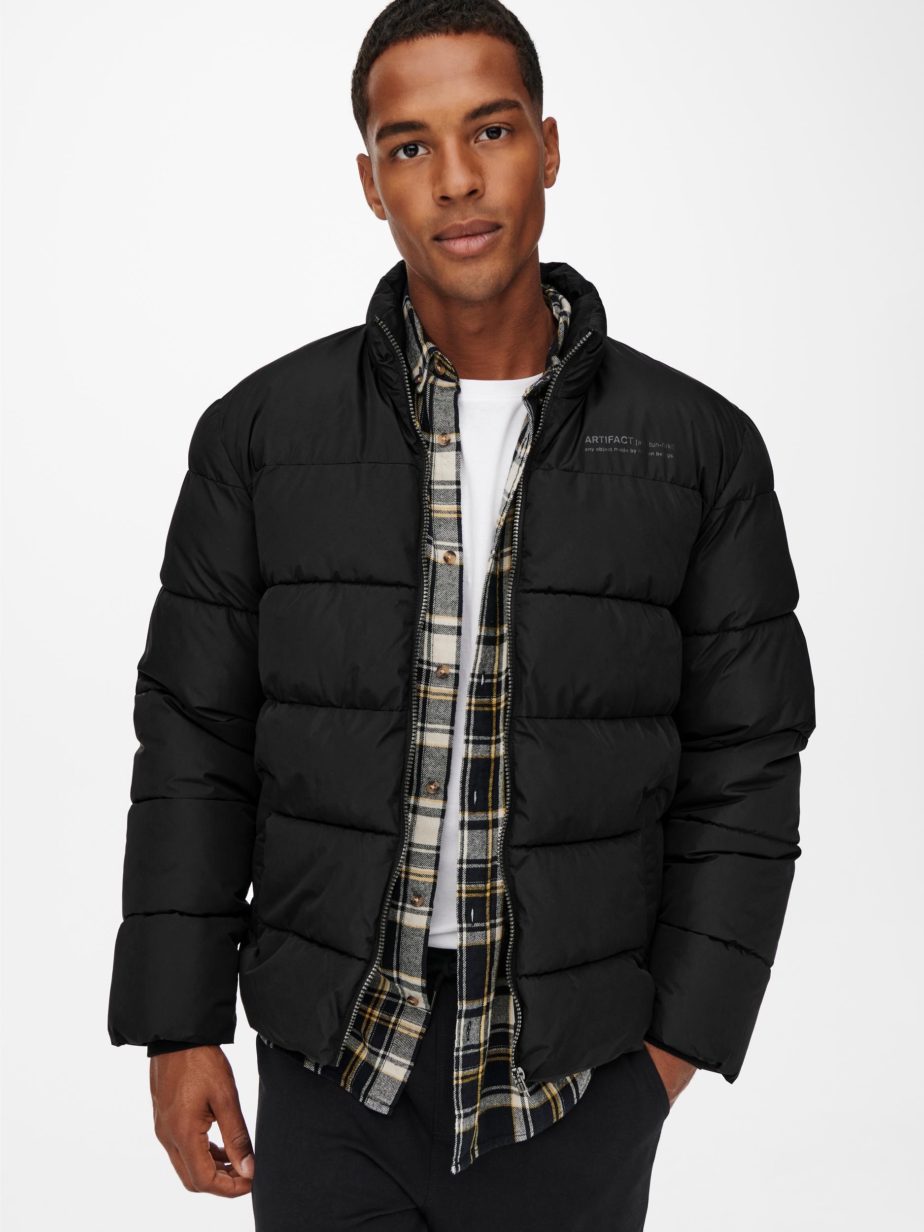 Only & Sons Erkek Mont 22019345 Black