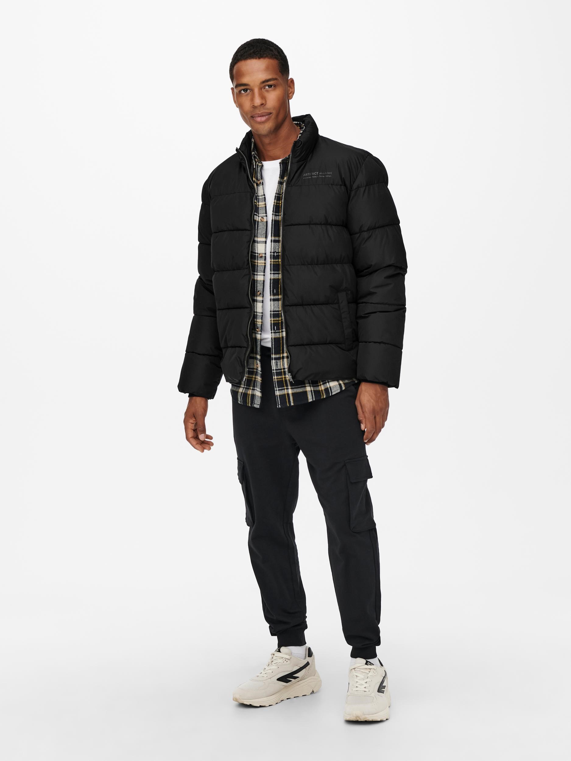 Only & Sons Erkek Mont 22019345 Black