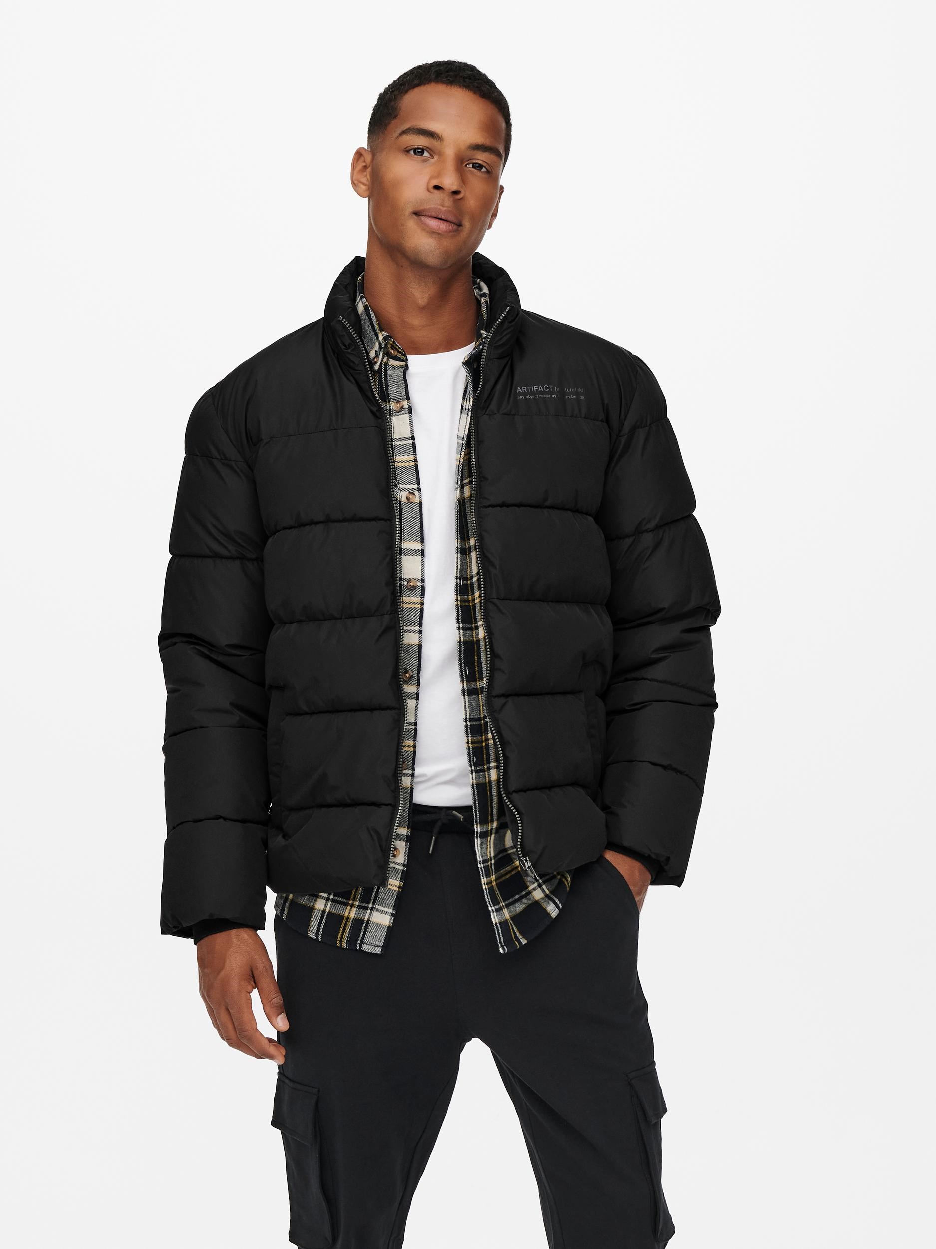 Only & Sons Erkek Mont 22019345 Black