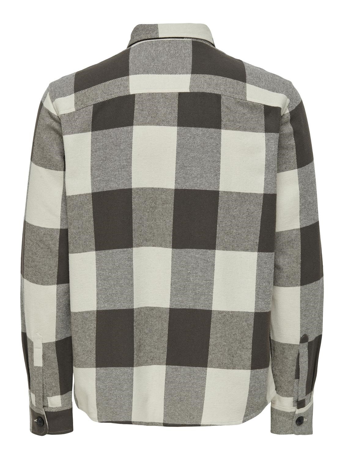 Only & Sons Erkek Gömlek 22019854 Seal Brown