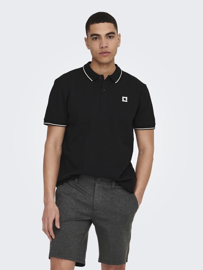 Only & Sons Erkek T-Shirt 22024827 Black