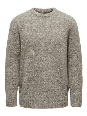Only & Sons Erkek Triko 22027150 Chinchilla