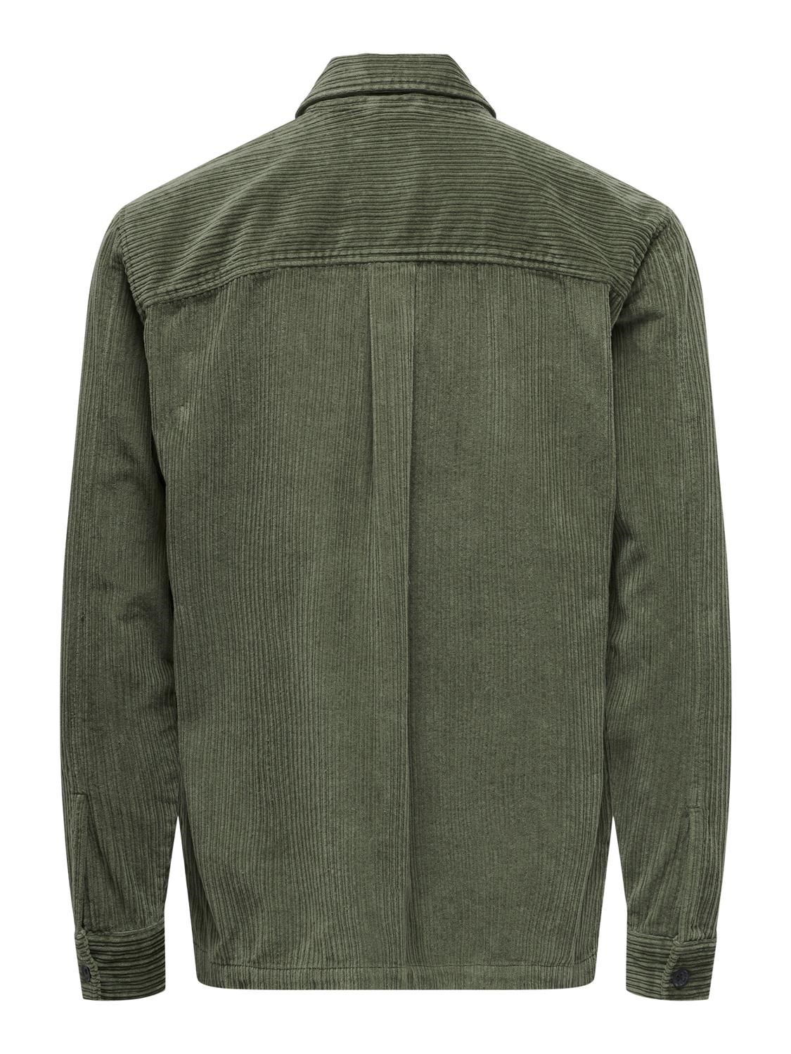 Only & Sons Erkek Gömlek 22027289 Dusty Olive