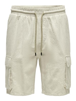 Only & Sons Erkek Şort 22028269 Silver Lining