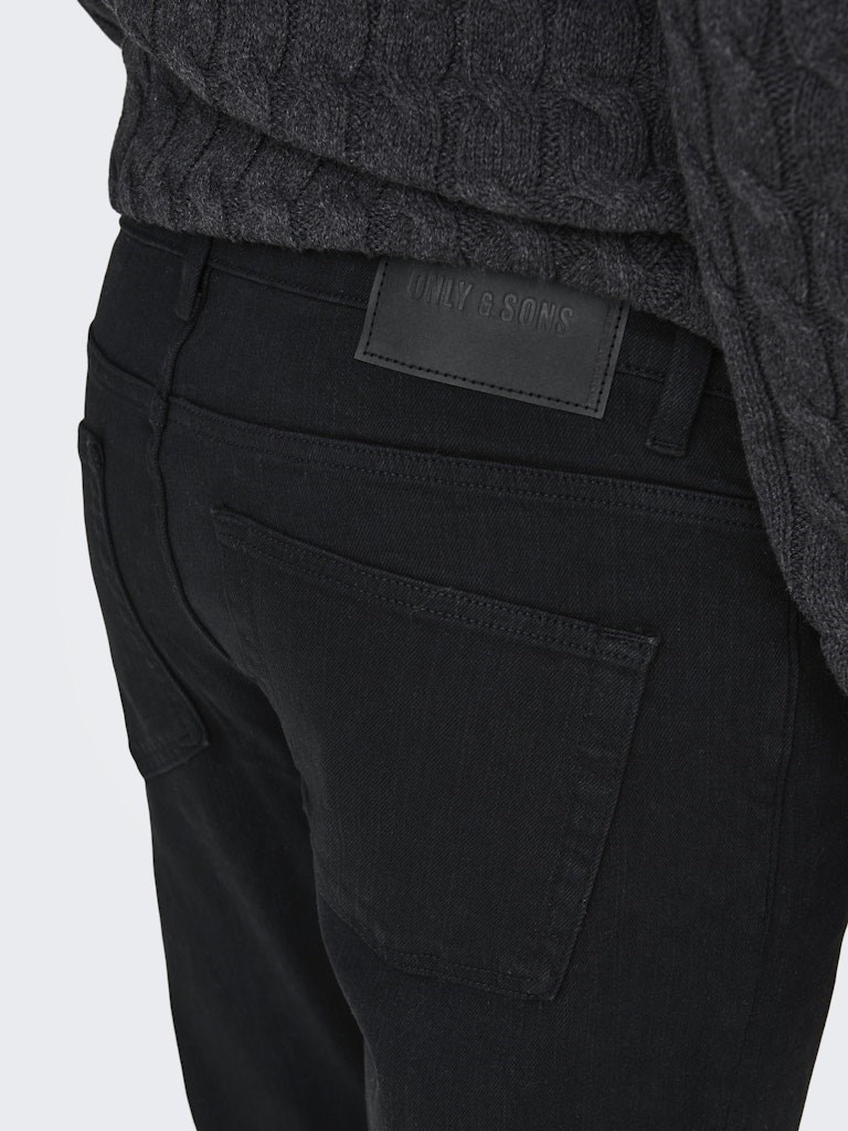 Only & Sons Erkek Pantolon 22028637 Black Denim
