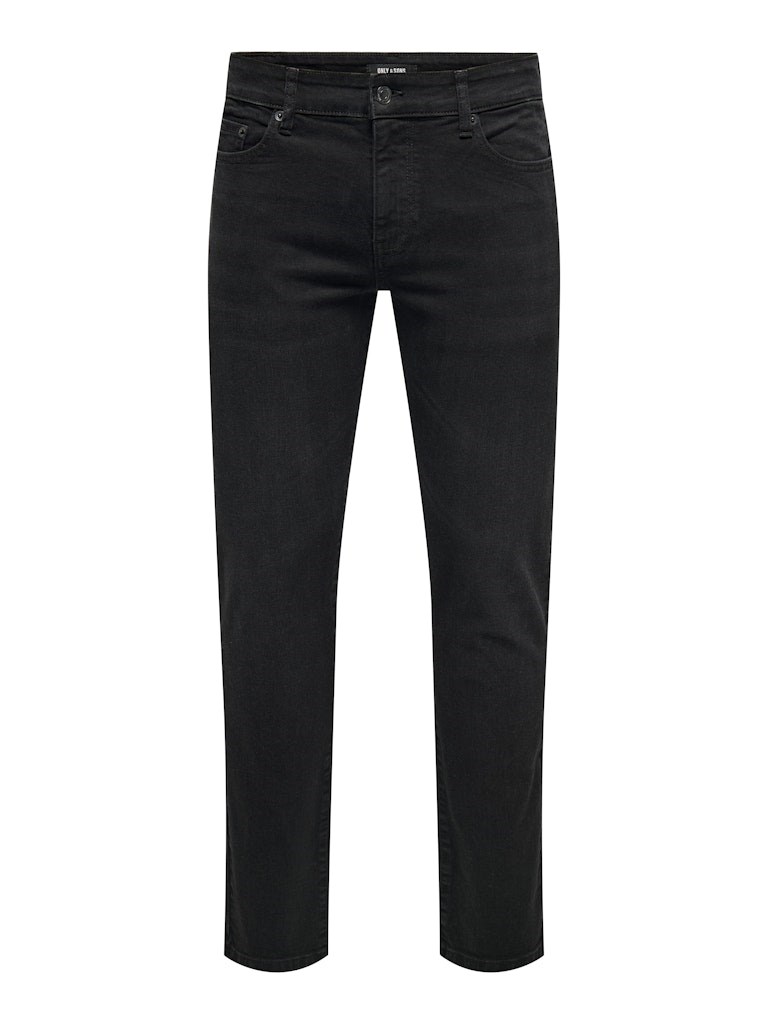 Only & Sons Erkek Pantolon 22028637 Black Denim