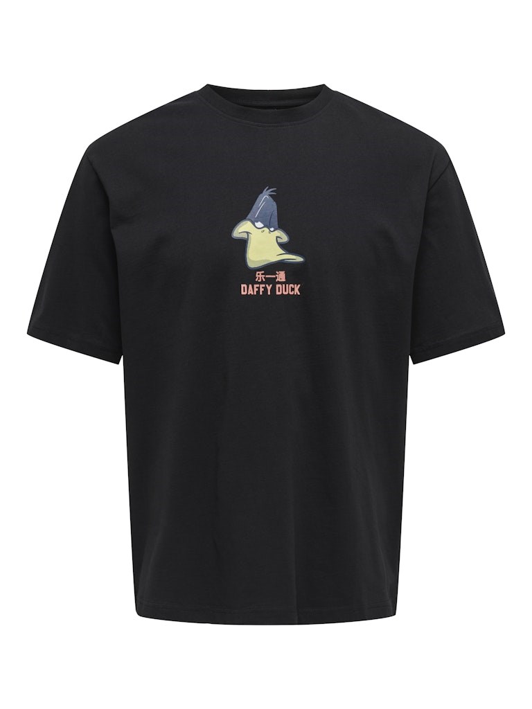 Only & Sons Erkek T-Shirt 22028698 Black