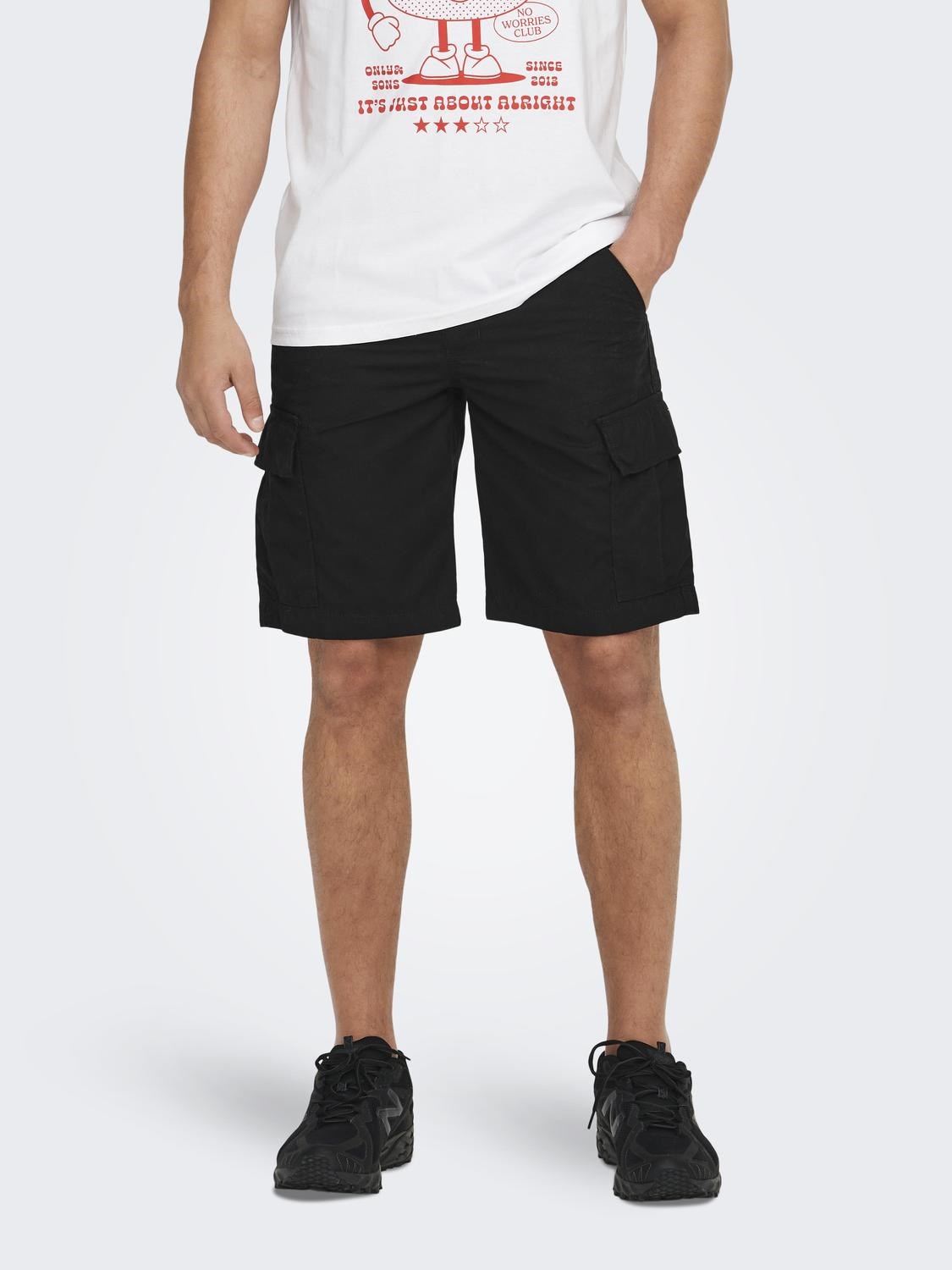 Only & Sons Erkek Şort 22029214 Black