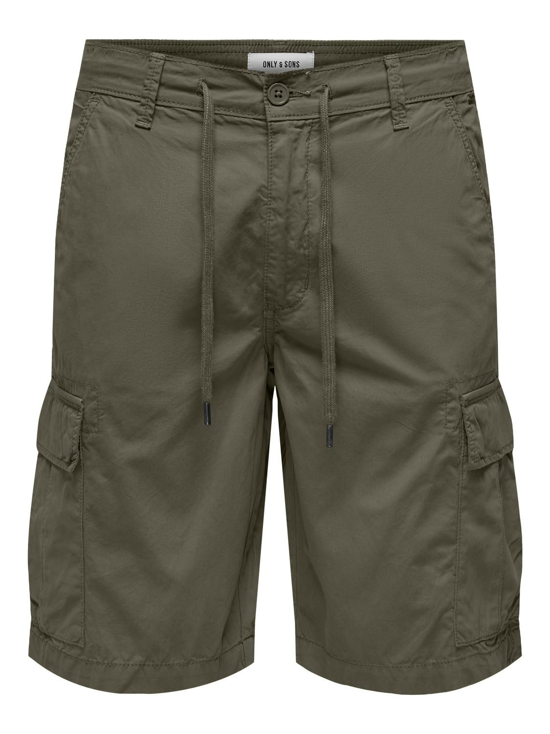 Only & Sons Erkek Şort 22029214 Olive Night