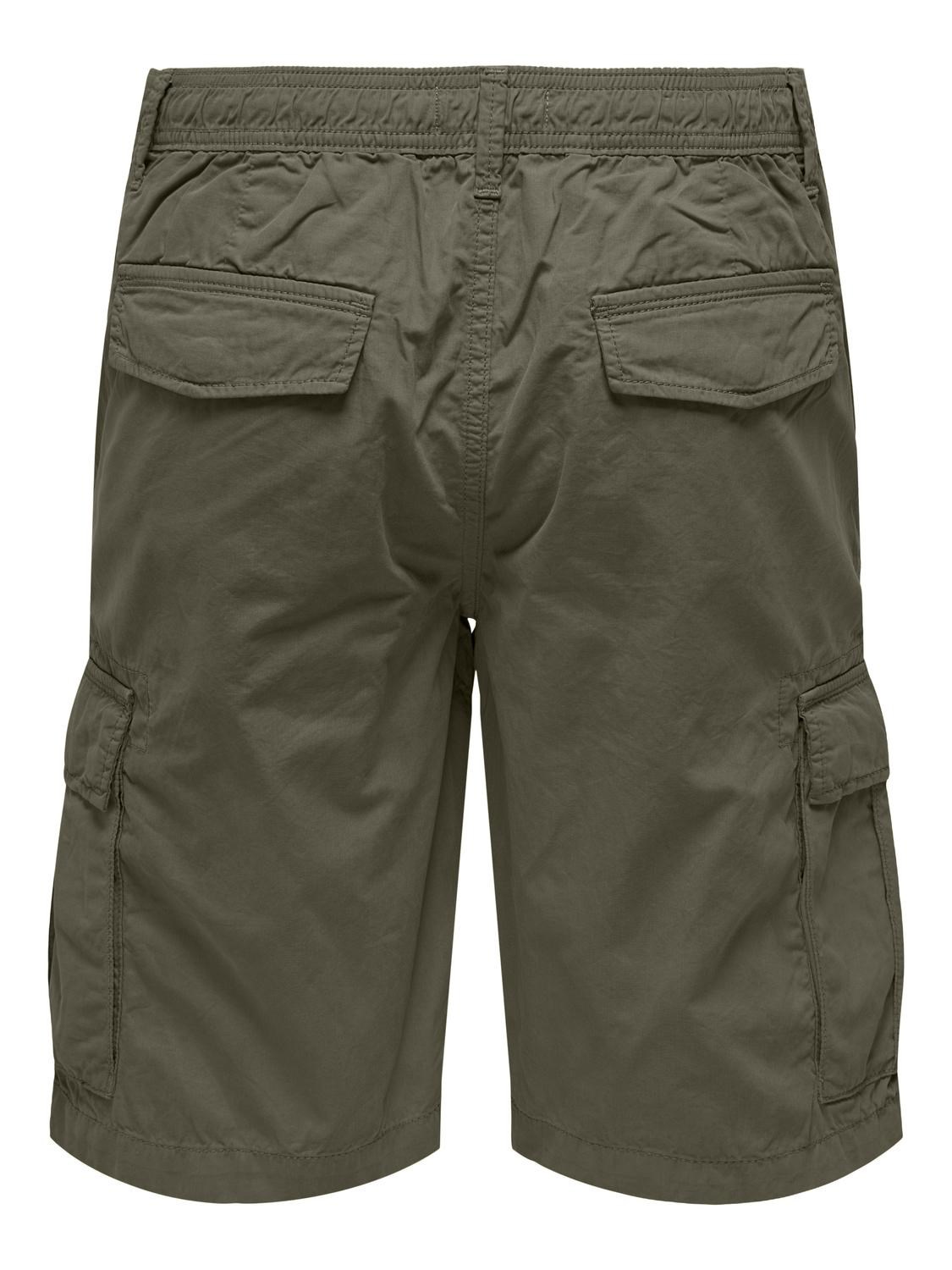 Only & Sons Erkek Şort 22029214 Olive Night