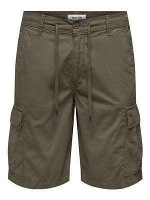 Only & Sons Erkek Şort 22029214 Olive Night