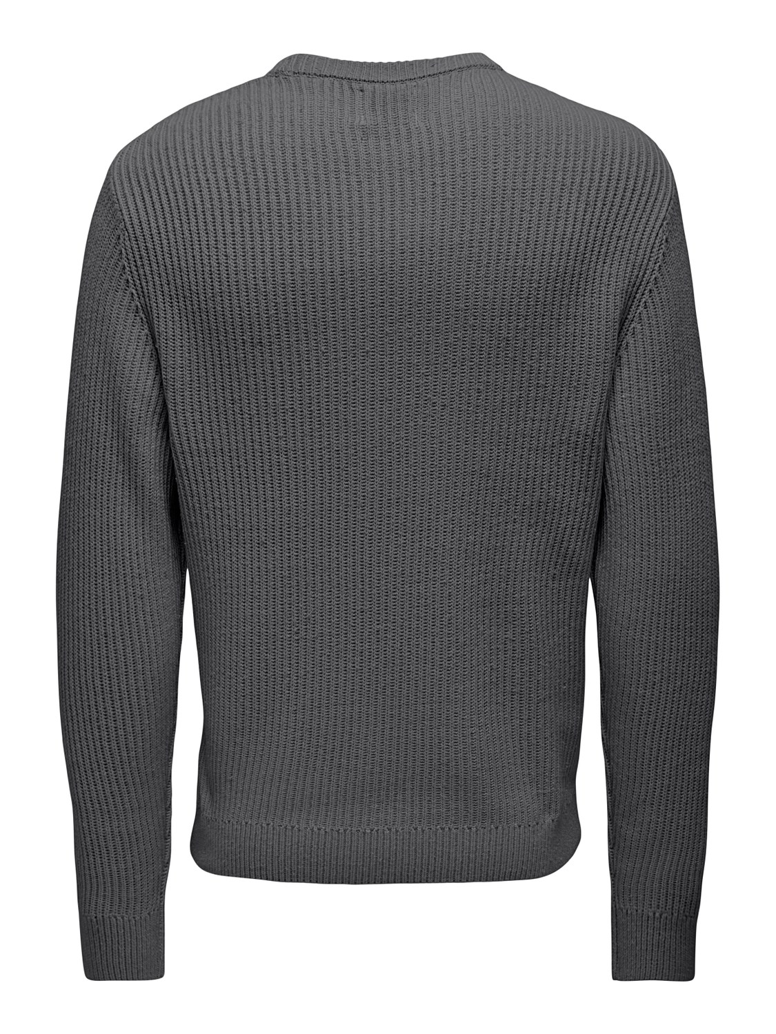 Only & Sons Erkek Triko 22030208 Grey Pinstripe