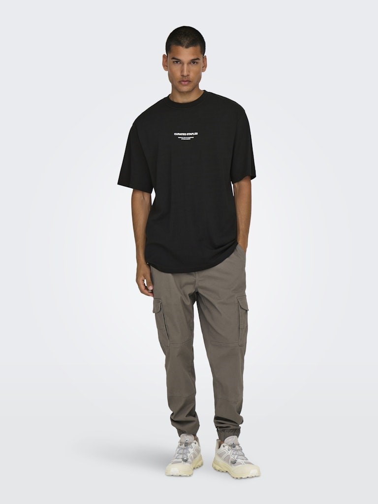 Only & Sons Erkek T-Shirt 22030925 Black