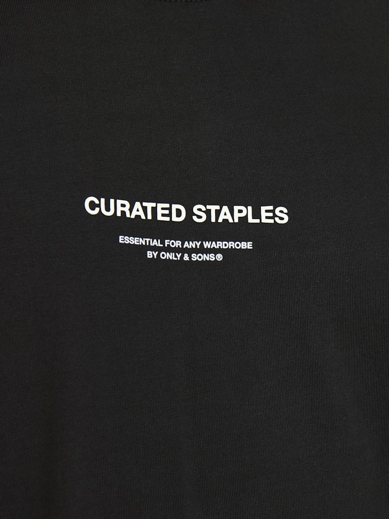 Only & Sons Erkek T-Shirt 22030925 Black