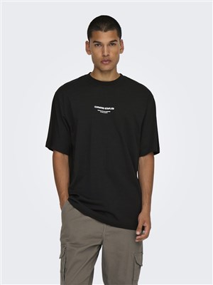 Only & Sons Erkek T-Shirt 22030925 Black