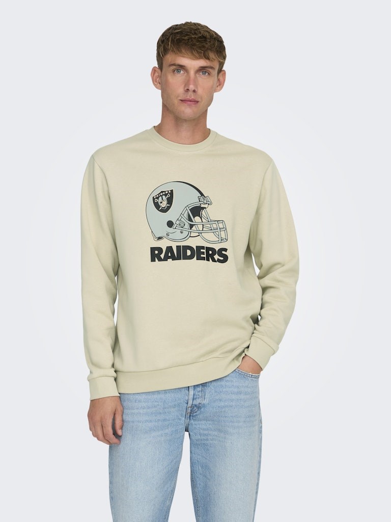 Only & Sons Erkek S-Shirt 22031838 Silver Lining