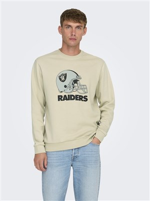 Only & Sons Erkek S-Shirt 22031838 Silver Lining