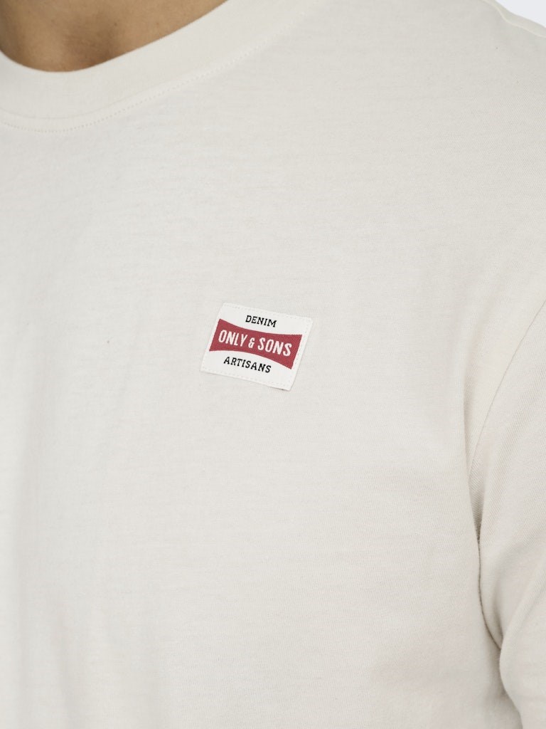 Only & Sons Erkek T-Shirt 22033190 Cloud Dancer