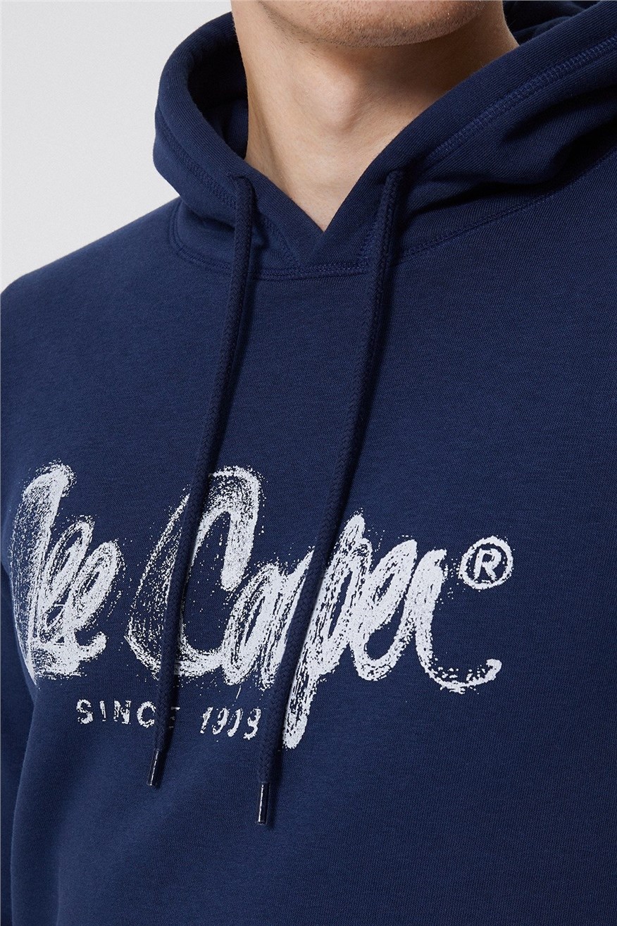 Lee Cooper Erkek S-Shirt 221 LCM 241034 K. İndigo
