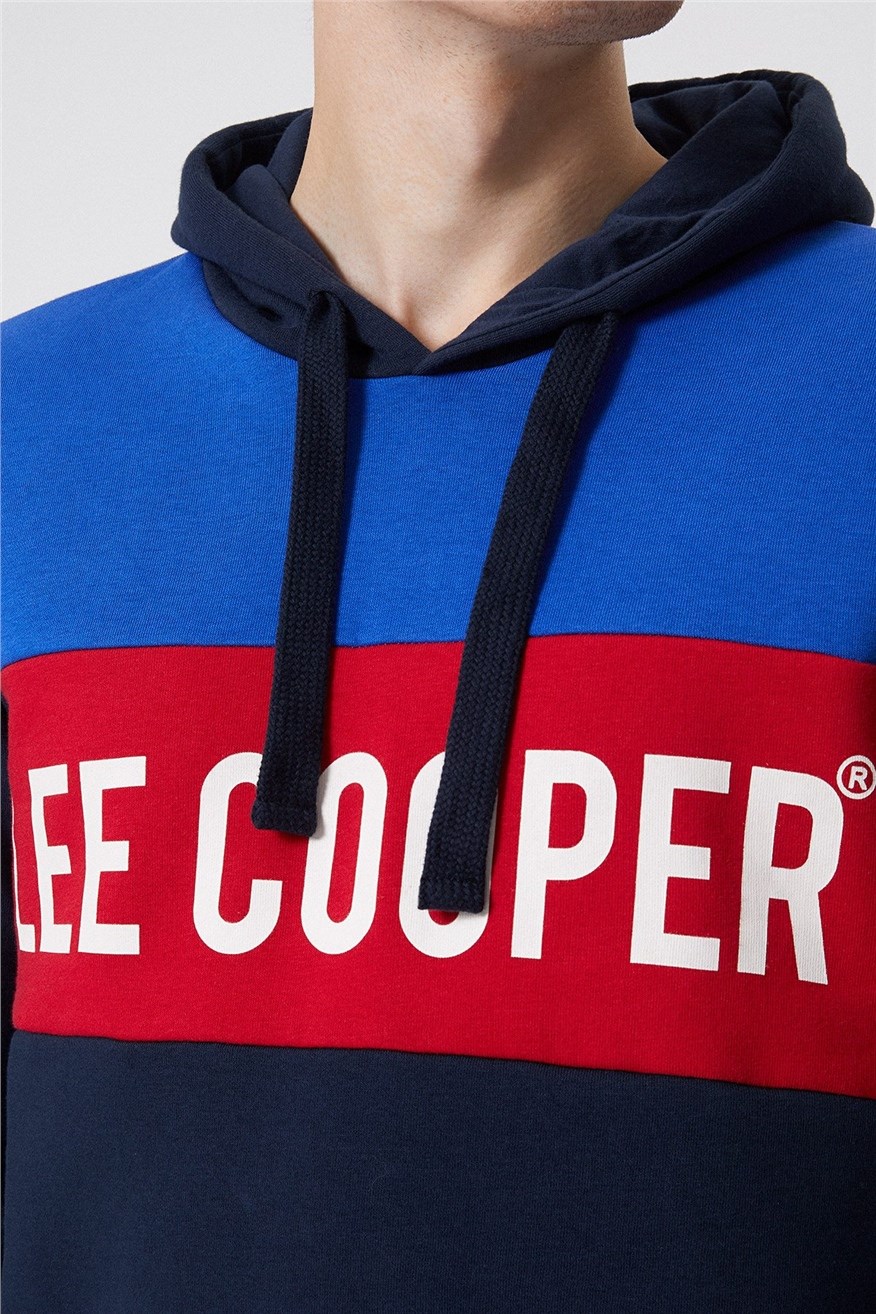Lee Cooper Erkek S-Shirt 221 LCM 241039 Lacivert