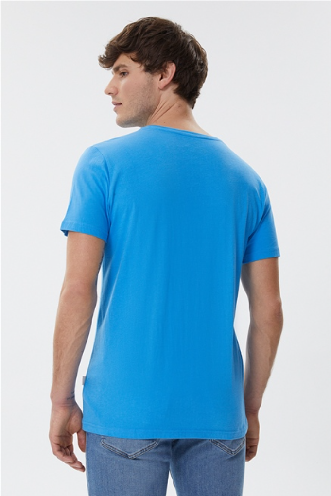 Lee Cooper Erkek T-Shirt 222 LCM 242001 Limon Sarı