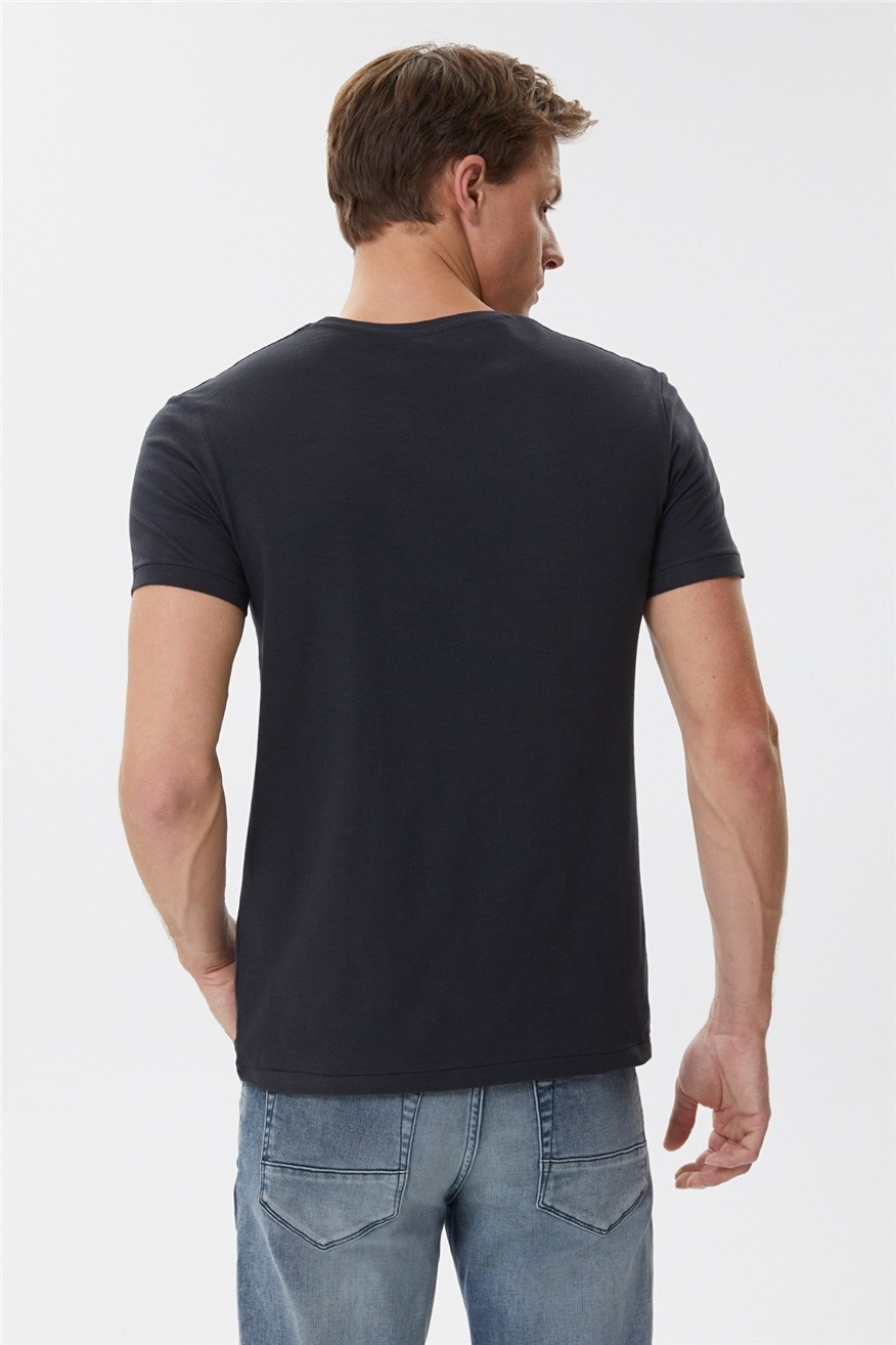 Lee Cooper Erkek T-Shirt 222 LCM 242036 Antrasit