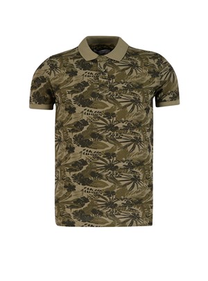 Lee Cooper Erkek T-Shirt 222 LCM 242040 Haki