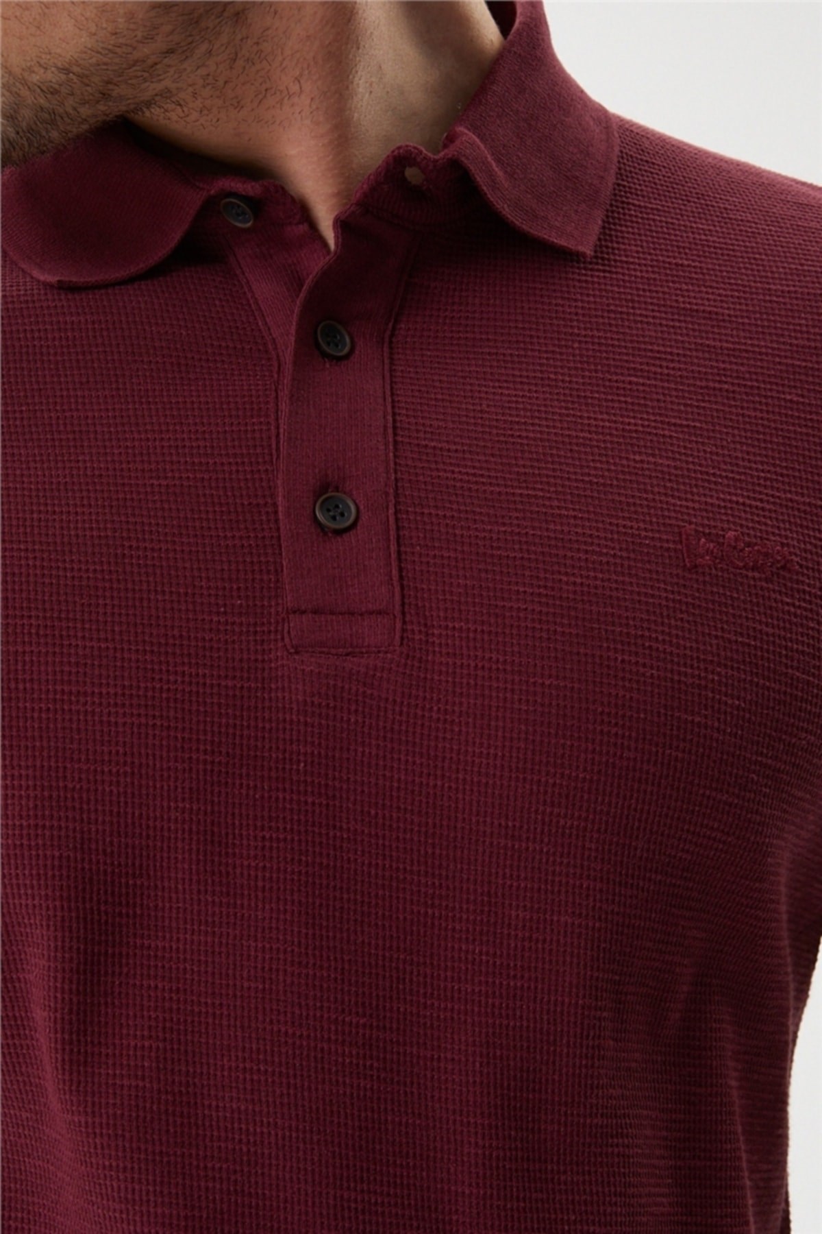 Lee Cooper Erkek T-Shirt 222 LCM 242049 Mürdüm